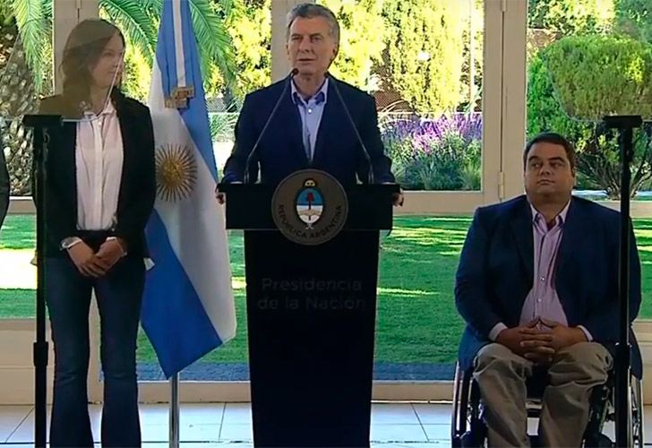 Tras el escándalo, Jorge Triaca volvió al primer plano del Gobierno