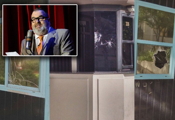 El ataque a Lanata | Cómo fueron los daños en el edificio donde vive el periodista