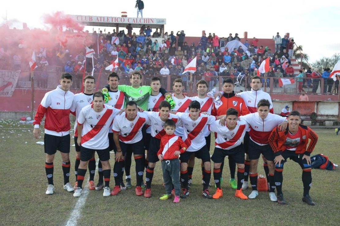 Atlético Calchín, el club de Julián