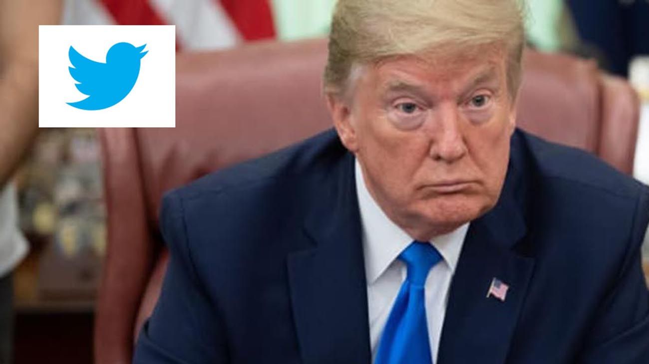 Acciones de Twitter caen 7% tras bloqueo permanente de Trump