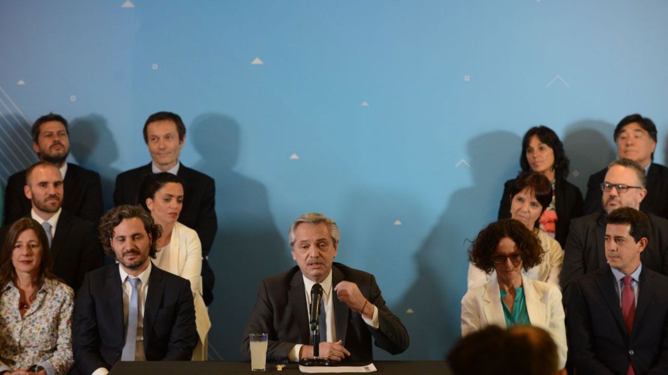 Gabinete con sello albertista