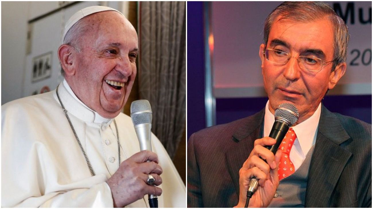 El Papa Francisco elogió el nuevo libro de Nelson Castro y el periodista se emocionó en vivo