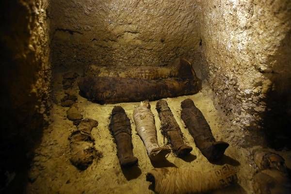 Hallaron en Egipto más de 40 momias de 2.000 años de antigüedad