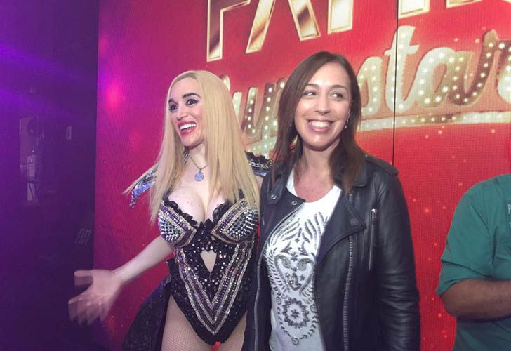 Vidal de vacaciones: salida al teatro para ver la imitación de Fátima Florez