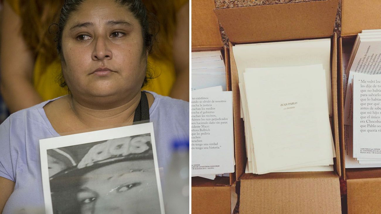 La madre del joven al que mató Chocobar cuenta la historia de su hijo en un libro