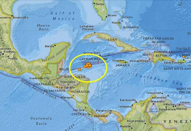 Sismo de 7,6 sacudió al Caribe: descartan alerta de tsunami