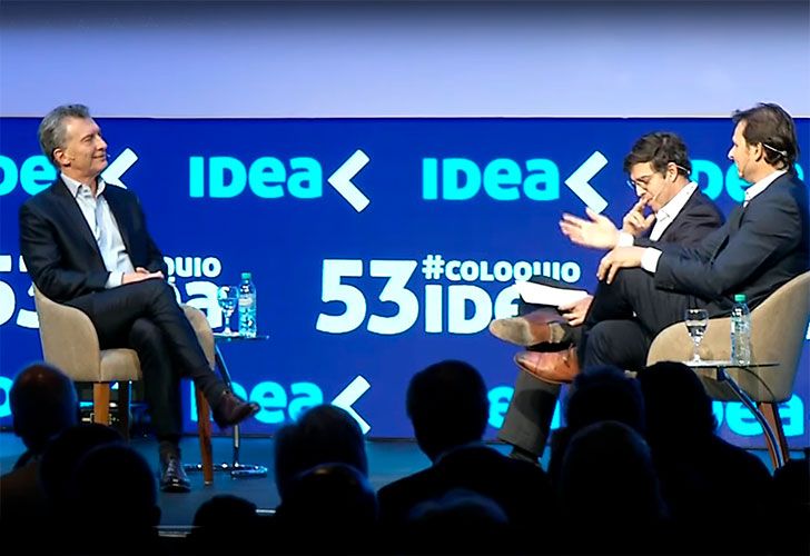 Las 5 definiciones de Macri en el Coloquio de IDEA