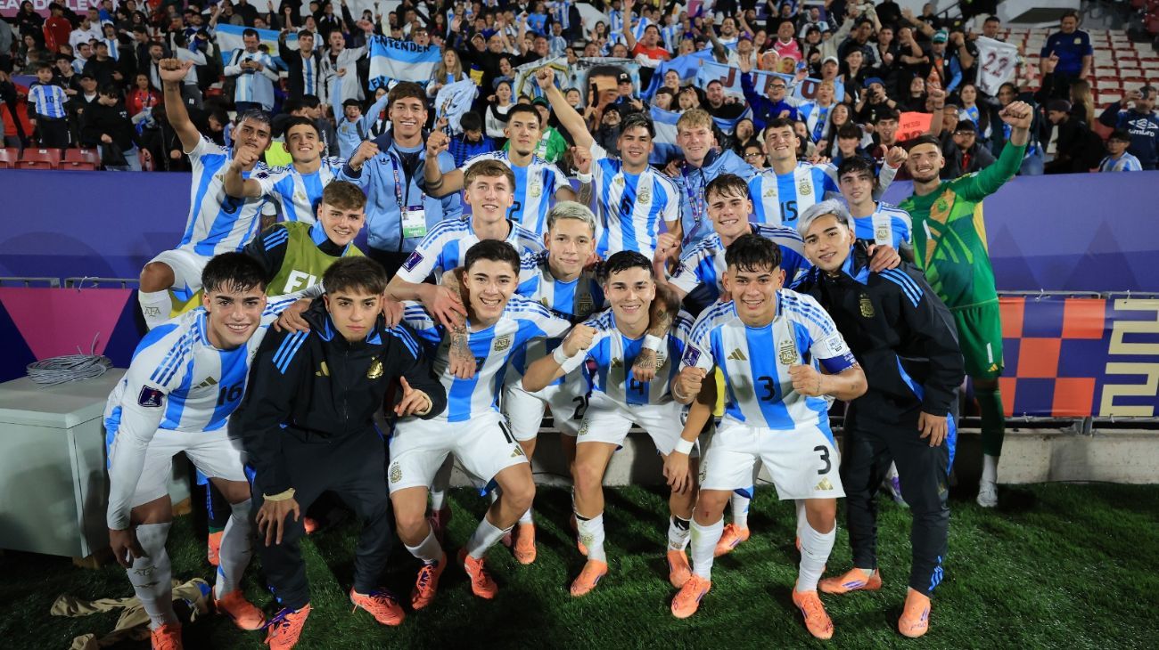 Una generación que no se achica: la madurez de la Selección argentina Sub 20
