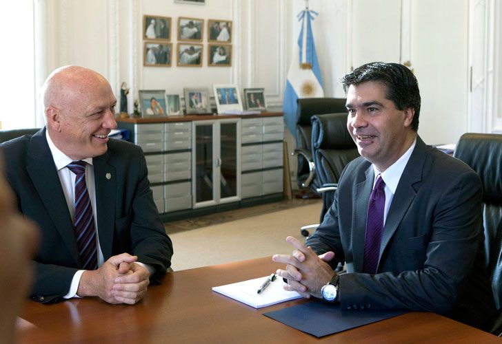 Capitanich y Bonfatti tuvieron una reunión "muy fructífera"