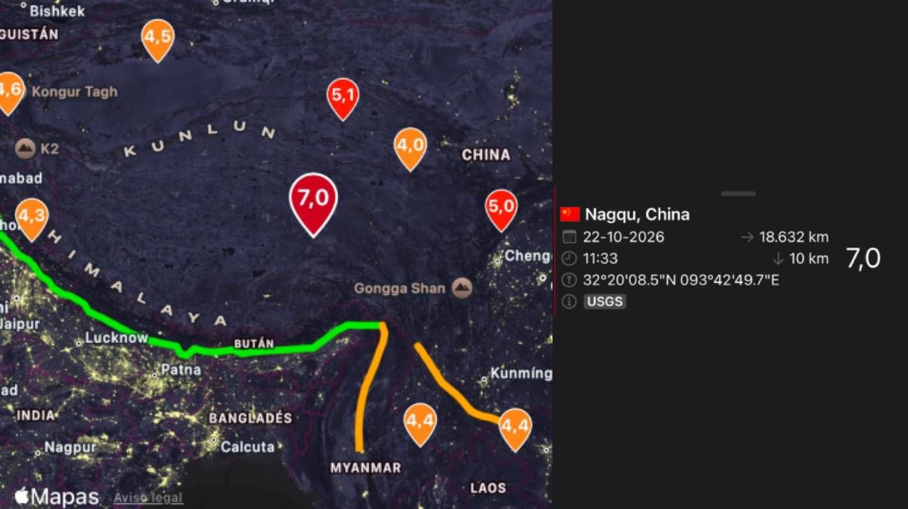 Al menos 16 muertos y decenas de heridos tras terremoto de magnitud 7 en China