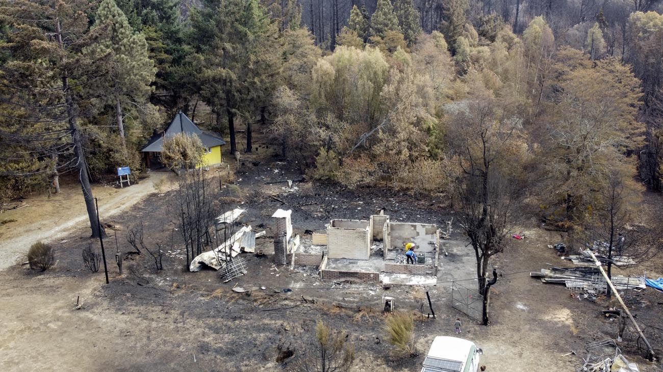 Chubut ofrece recompensa de $3 millones por información sobre los incendios