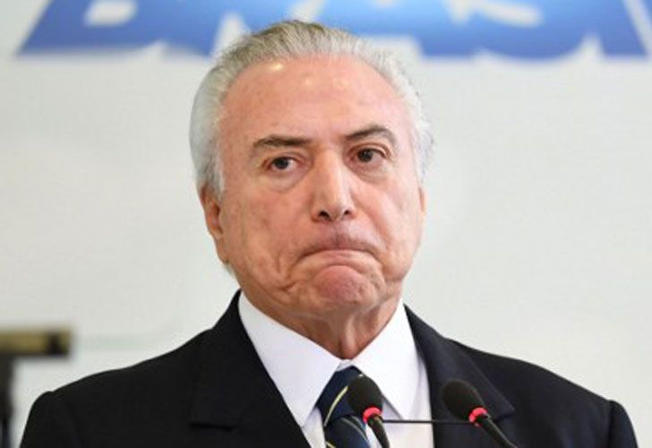 Michel Temer contra las cuerdas: presentaron un pedido de juicio político