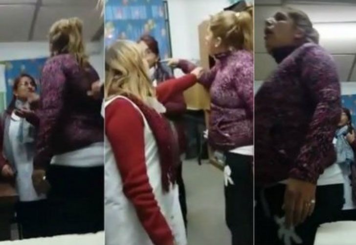 Video | La madre que golpeó a la maestra dio su versión y pidió disculpas