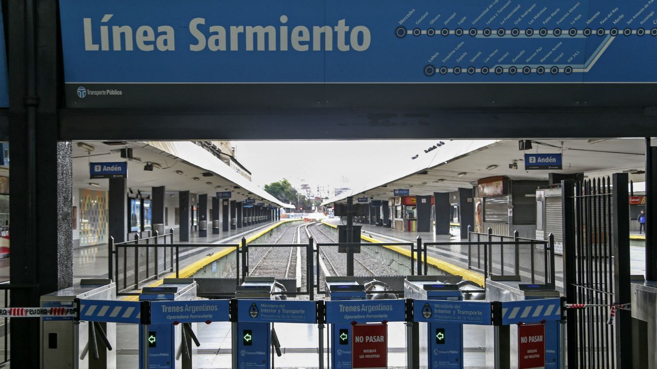 Se levantó el paro en el tren Sarmiento y se normaliza el servicio
