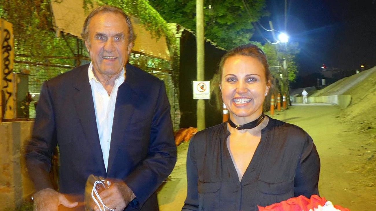 La hija de Carlos Reutemann desmiente la muerte de su padre