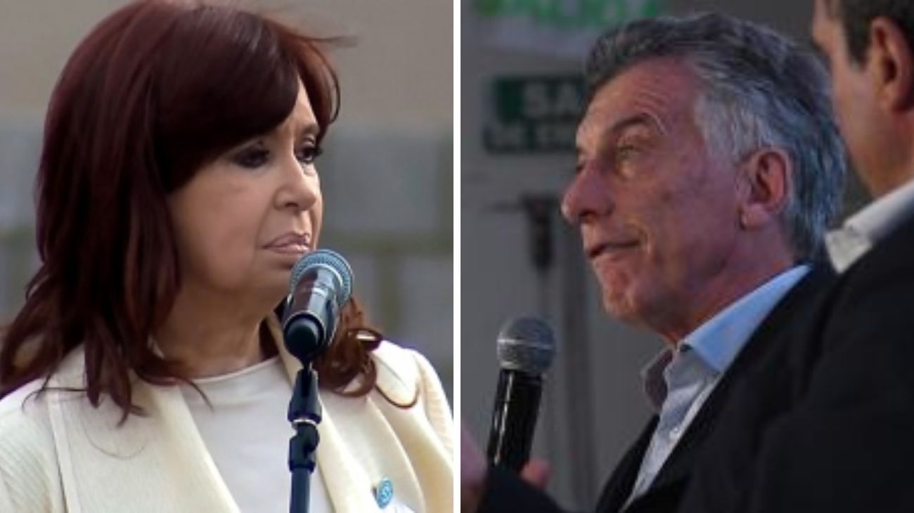 Vuelve la confrontación Cristina-Macri