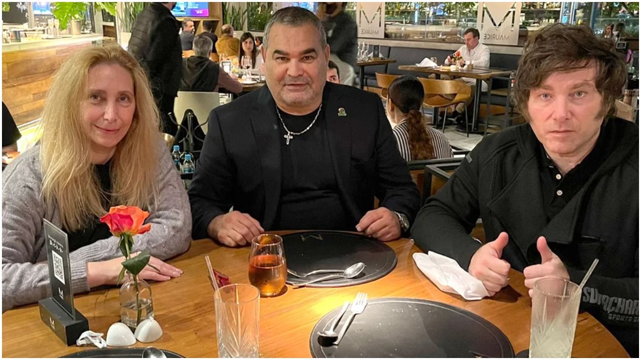 La inesperada cena entre Javier Milei y José Luis Chilavert