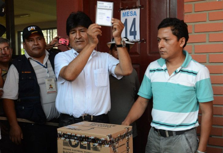 Bolivia | Evo fue "re-reelecto" y será Presidente hasta 2020