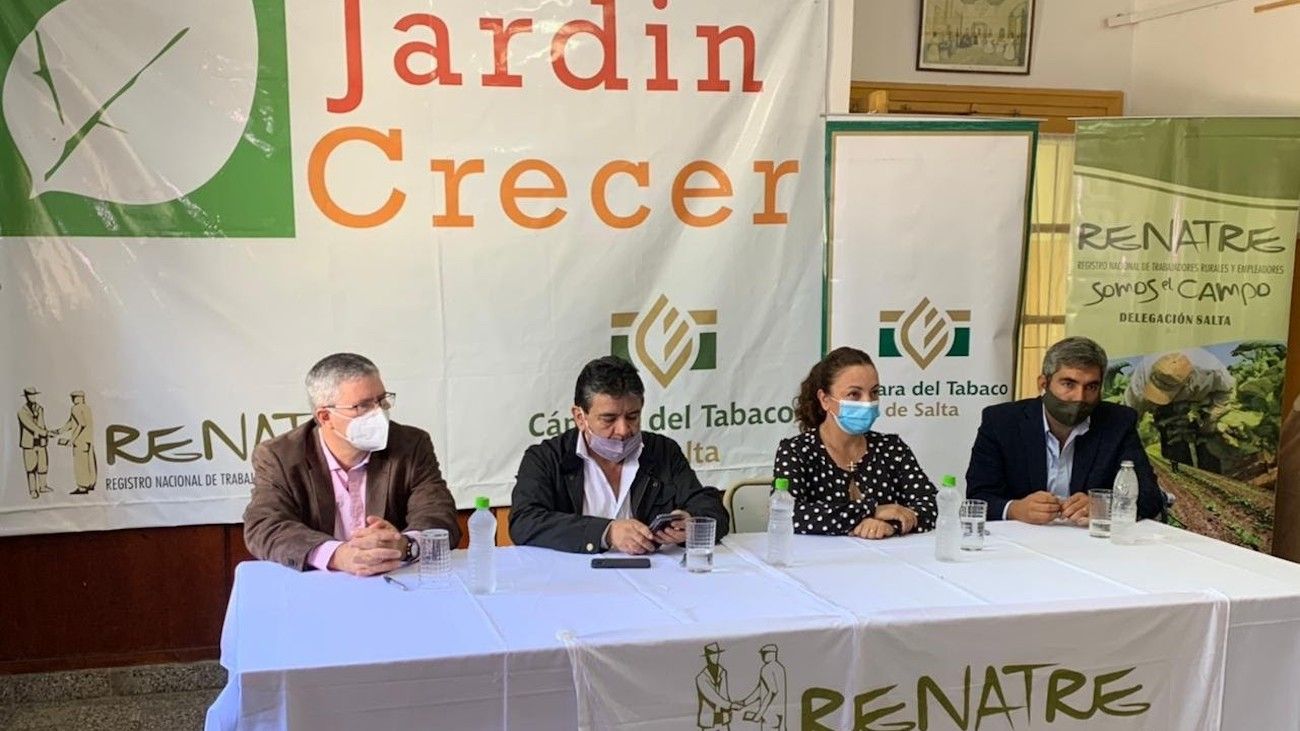 Convenio entre el Renatre, el Ministerio de Salud de Salta y la Cámara del Tabaco