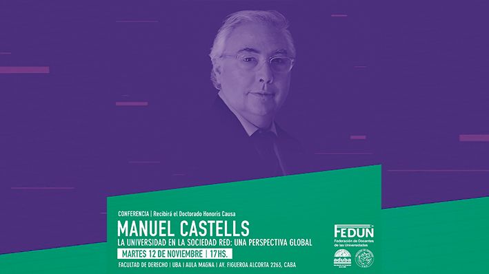 Manuel Castells visita la Argentina