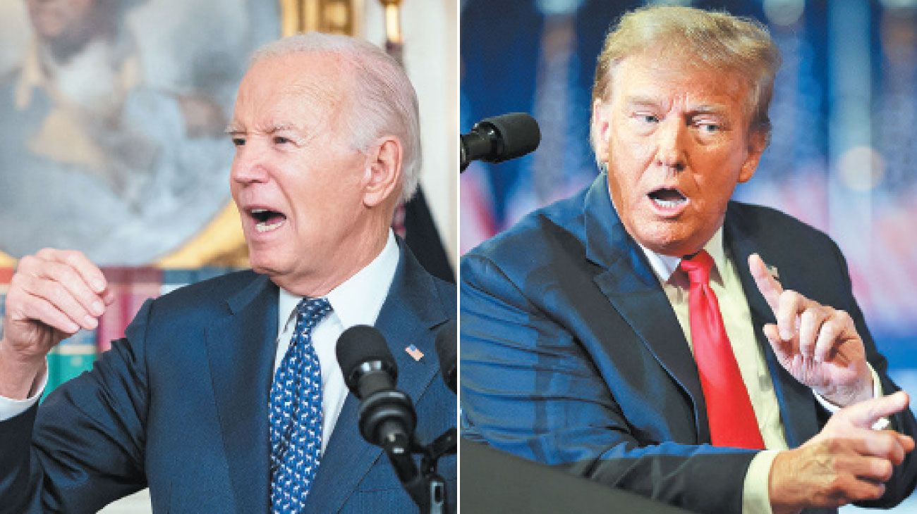 La sociedad estadounidense, harta de la disputa entre Biden y Trump