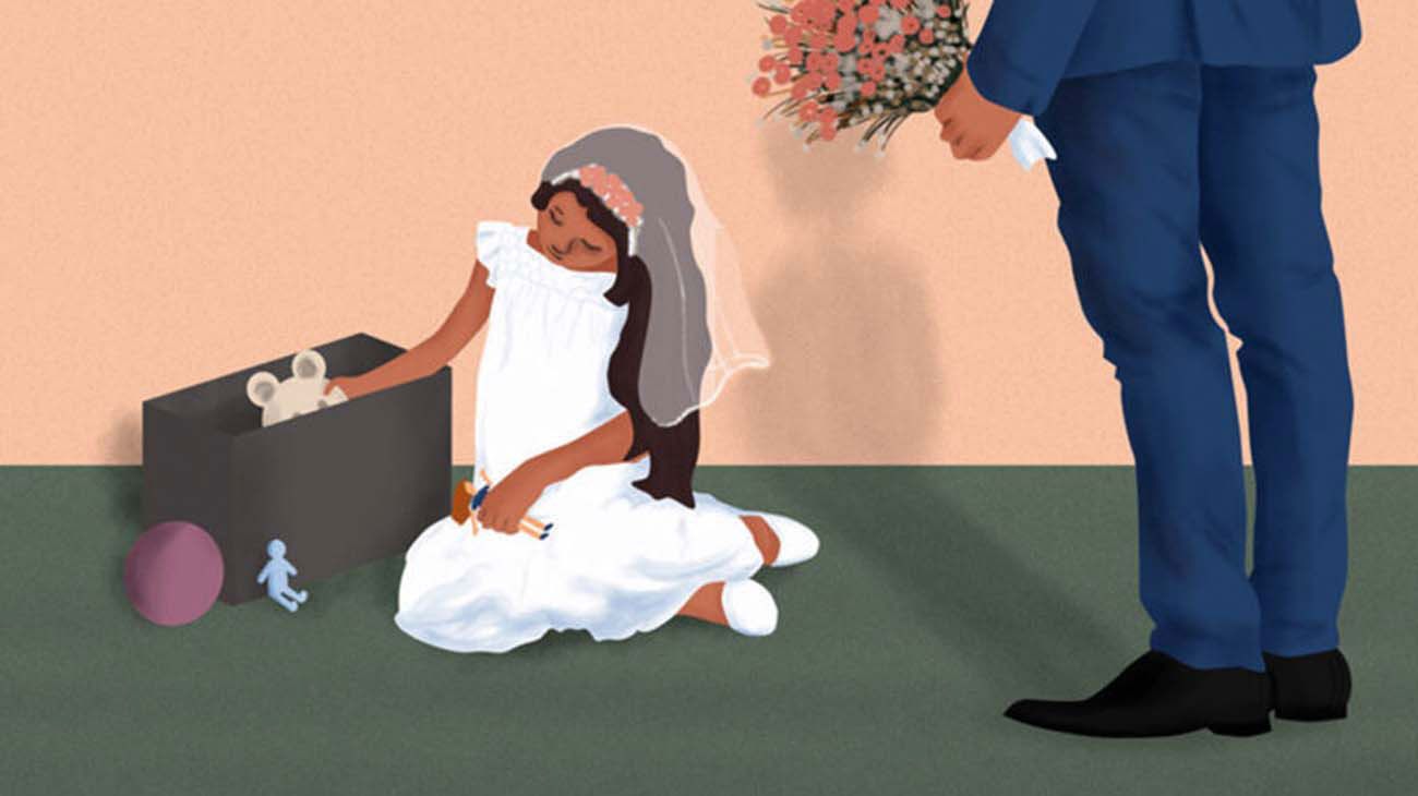 El matrimonio infantil es siempre forzado