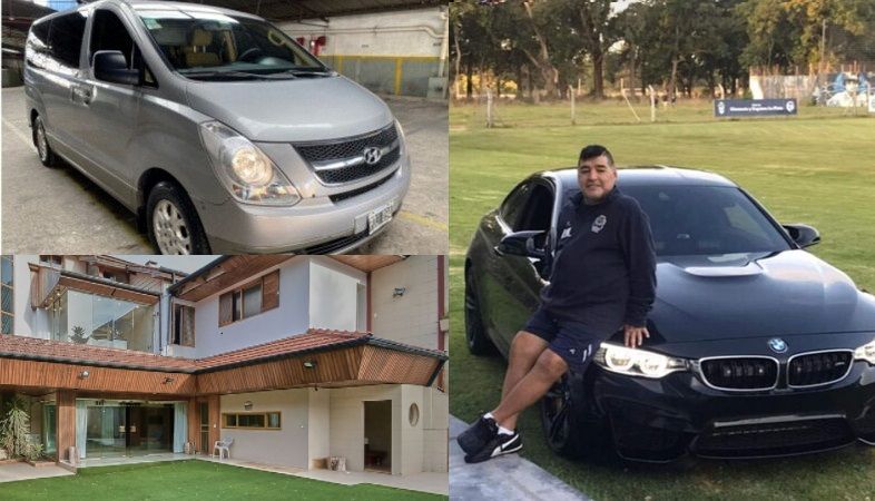 La subasta del "10": nadie compró las casas ni los autos de Maradona