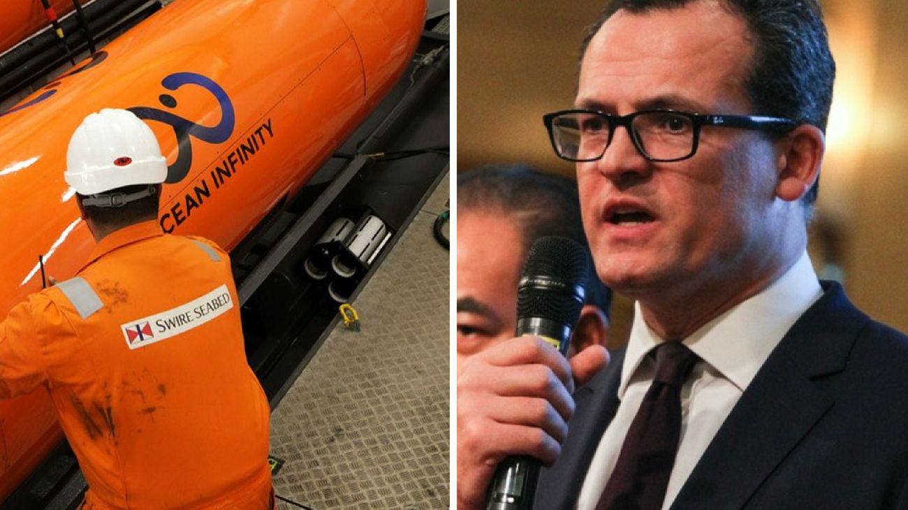 Quién es Oliver Plunkett, el CEO de la empresa que buscará el ARA San Juan