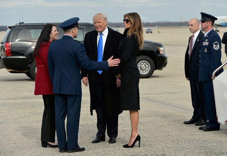 Día D: Trump ya está en Washington para asumir la Presidencia