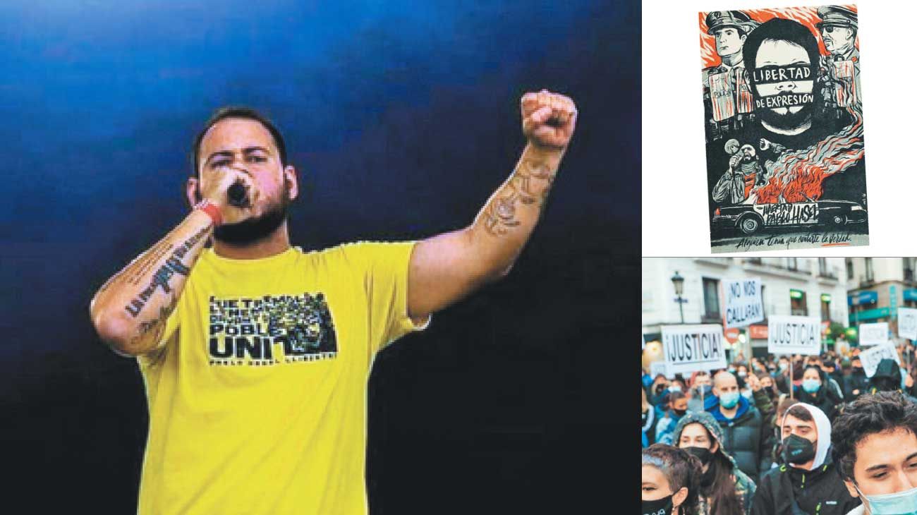 El rapero del rey de España va a la cárcel