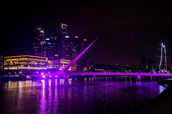 A siete años de la Ley Justina la Ciudad se iluminará de violeta