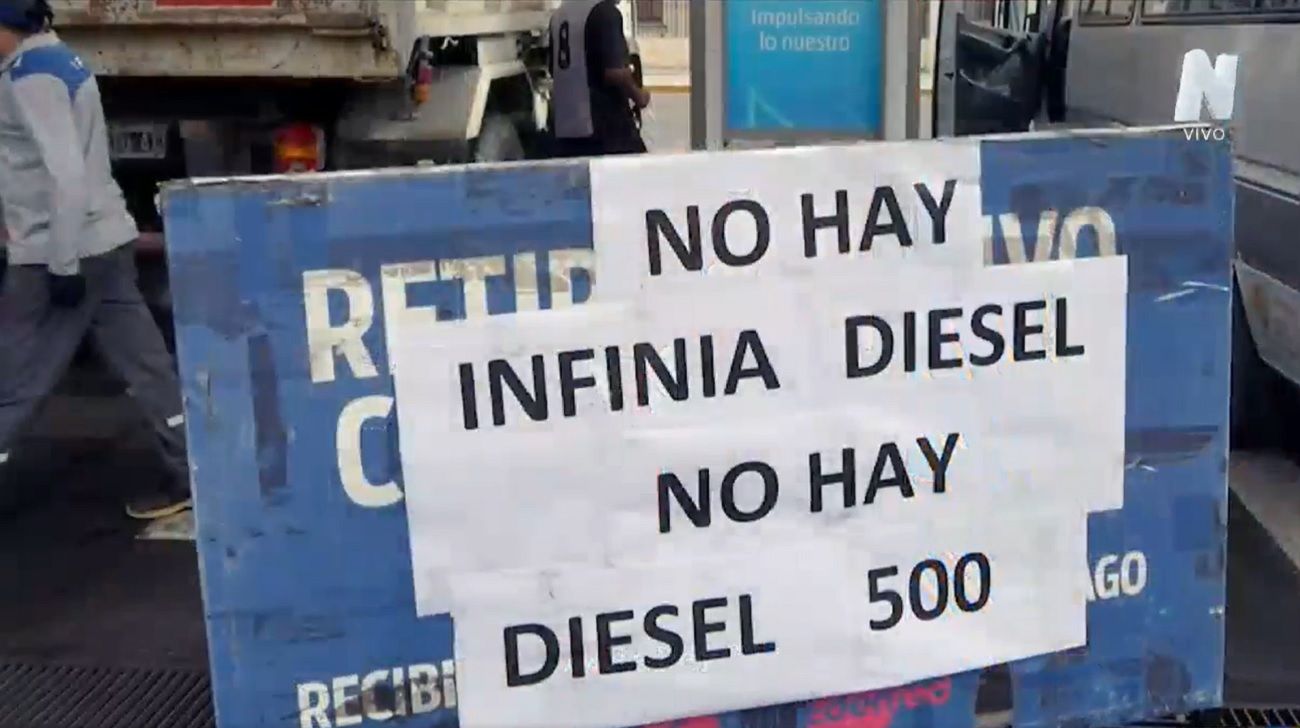 Los motivos detrás del faltante de gasoil en las estaciones de servicio
