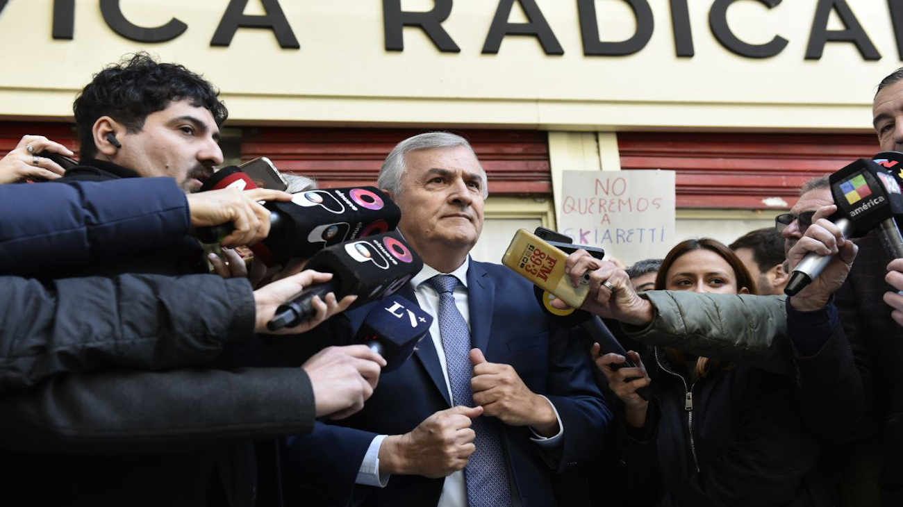 Gerardo Morales alertó que Juntos por el Cambio "está en picada" y tildó a Bullrich de "soberbia"