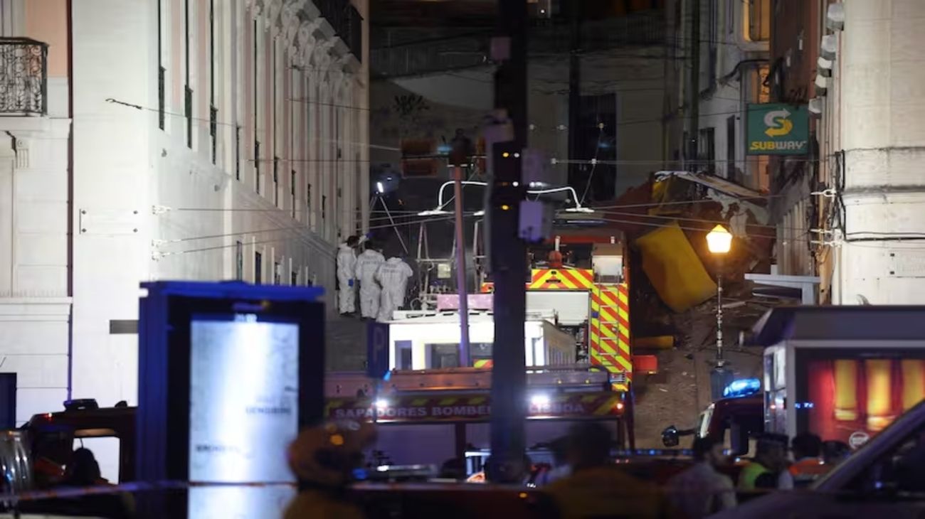 Un funicular turístico descarriló en Lisboa: al menos 15 muertos y más de 20 heridos