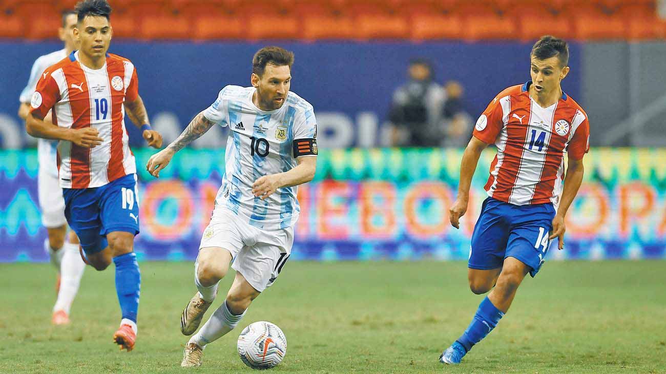 Messi en duda
