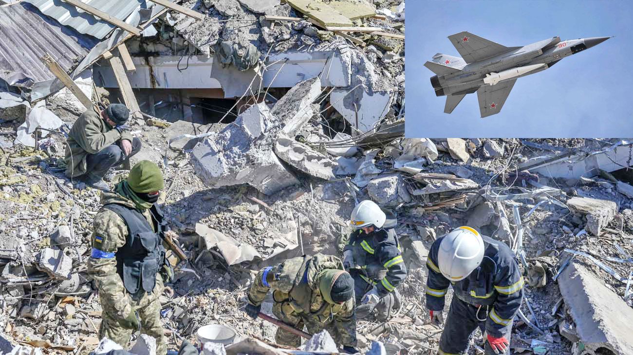 Rusia confirmó que utilizó misiles hipersónicos de última generación en uno de sus bombardeos