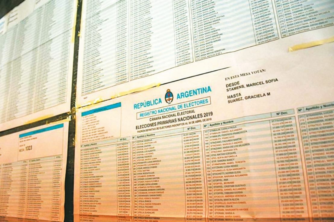 ¿Dónde voto? Este viernes publican el padrón definitivo para las elecciones 2021