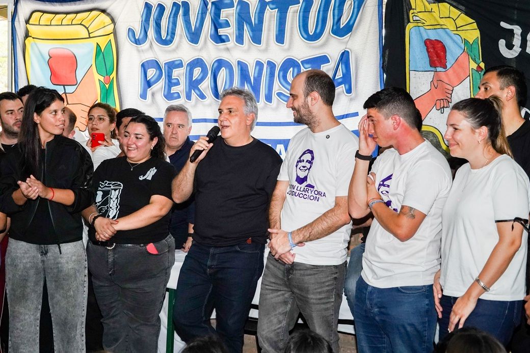 Llaryora arengó a la JP en Cabalango y acelera el armado político con la mira en 2027