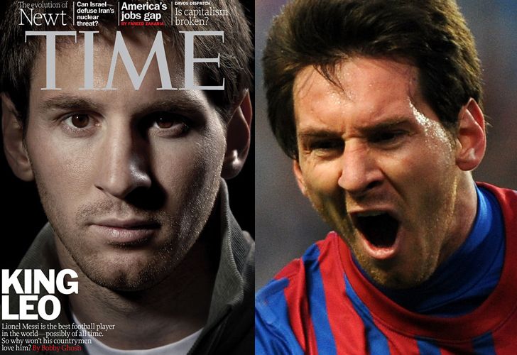 Messi, tapa de Time