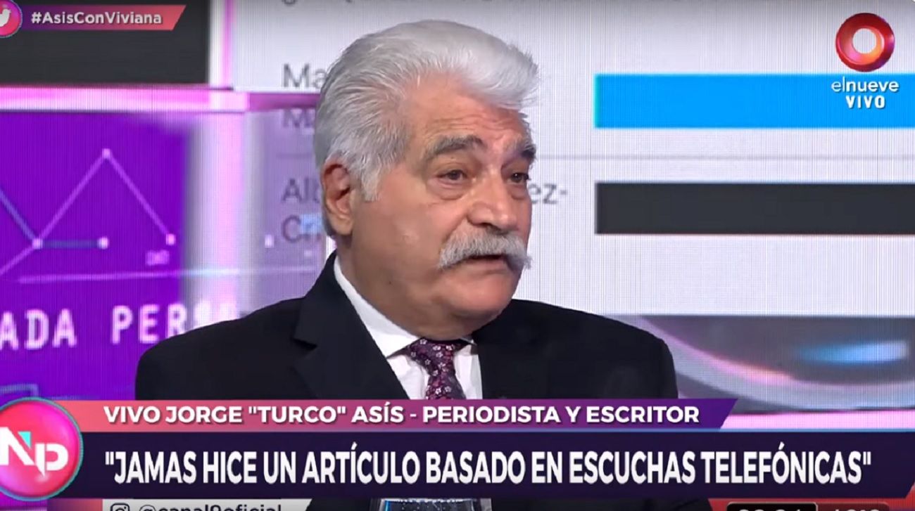 Jorge Asís contra la "Operación Puf": "Jamás hice un artículo inspirado en escuchas"