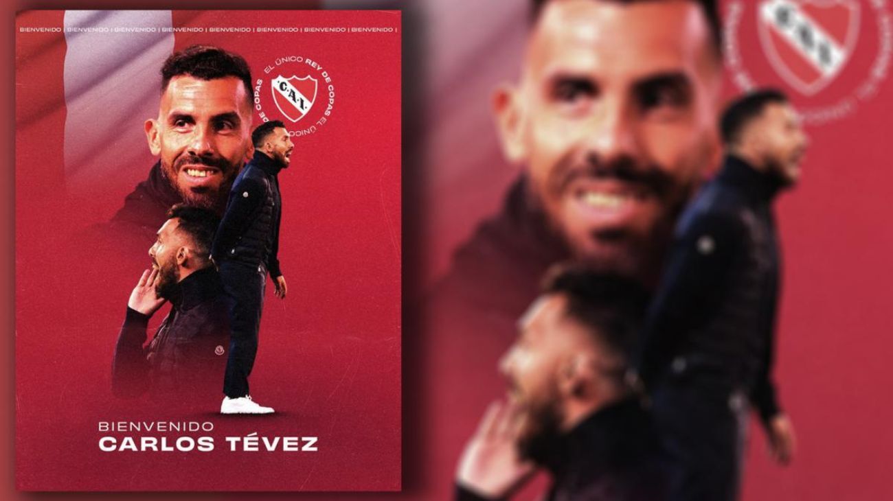 Tévez será el nuevo DT de Independiente