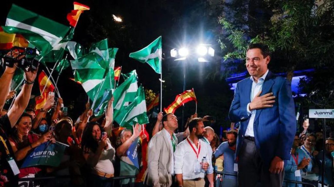 Histórico triunfo del Partido Popular en Andalucía