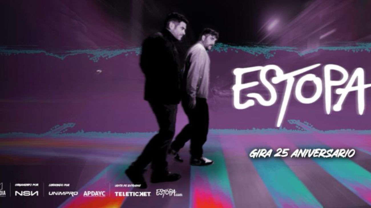 Estopa celebra 25 años de exitosa carrera en Buenos Aires