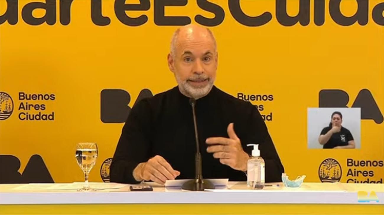 Rodríguez Larreta anunció la vuelta de actividades profesionales presenciales en oficinas