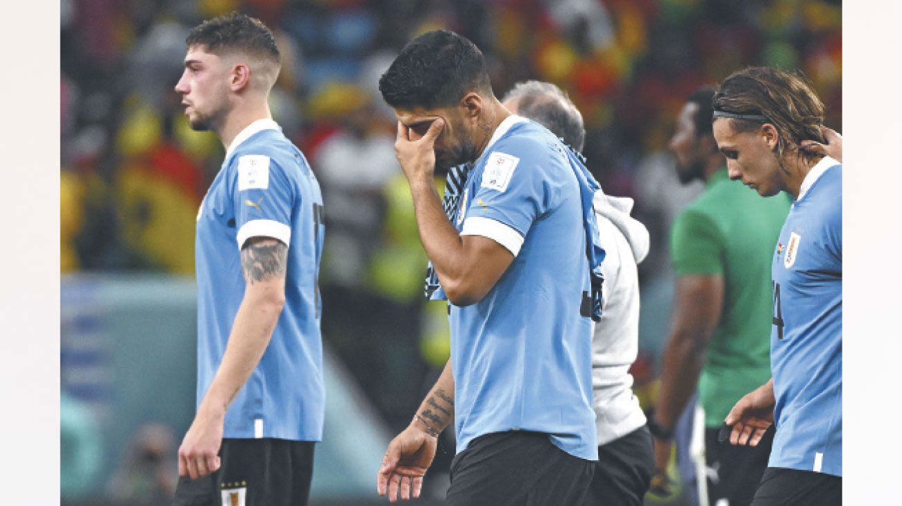 Uruguay pagó cara su falta de gol y se despidió de Qatar