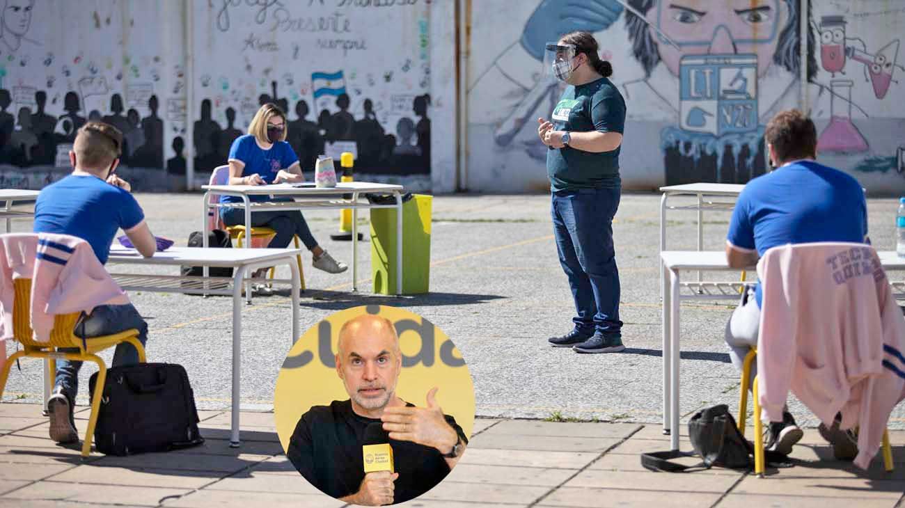 El lunes reabren las escuelas para todos los niveles en CABA
