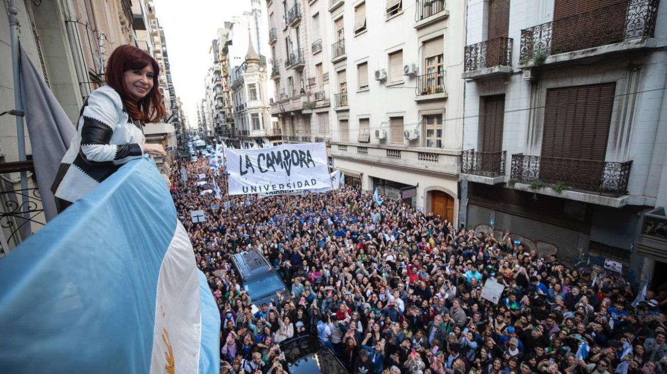 Cristina Kirchner piensa una candidatura en 2025 para sostener a La Cámpora