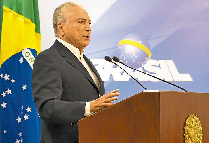 Temer pasó al contraataque: solicitó que suspendan la investigación y criticó a Batista