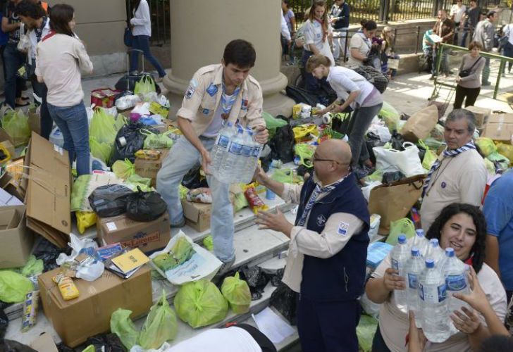 La solidaridad argentina