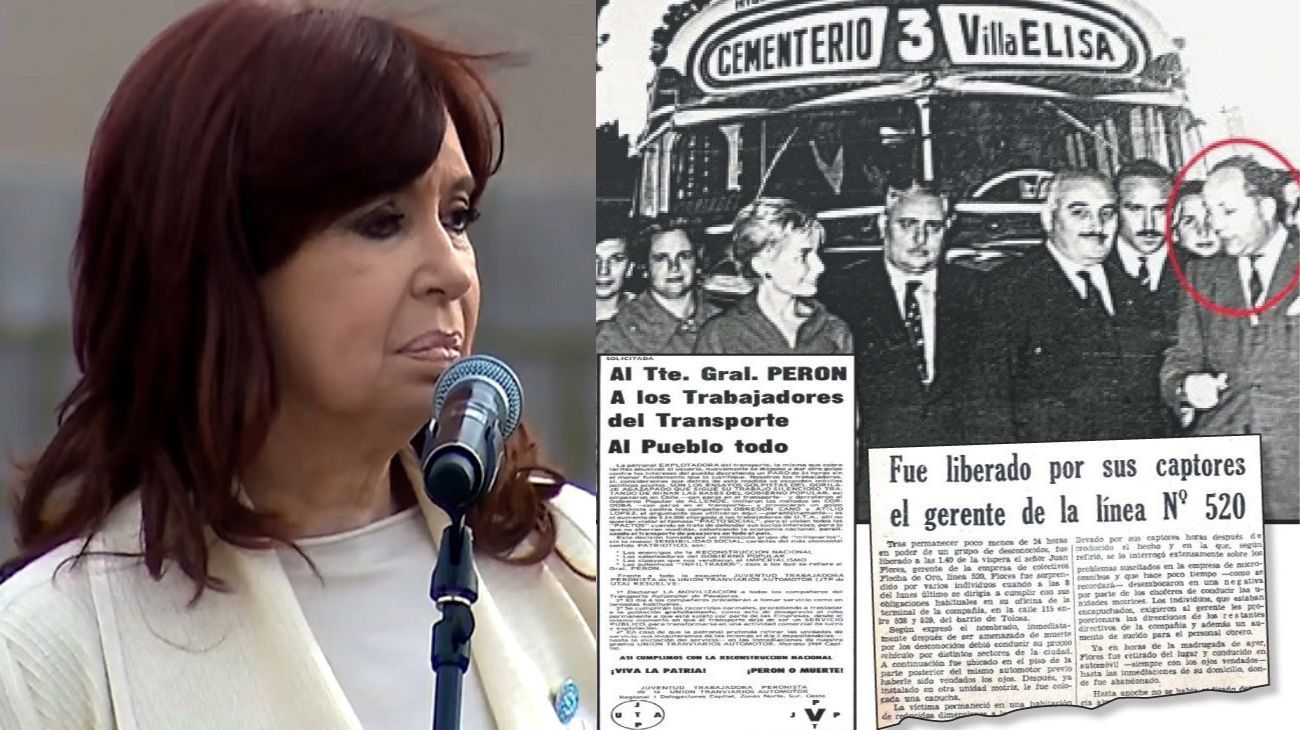 La increíble historia detrás del intento de secuestro del padre de Cristina Kirchner
